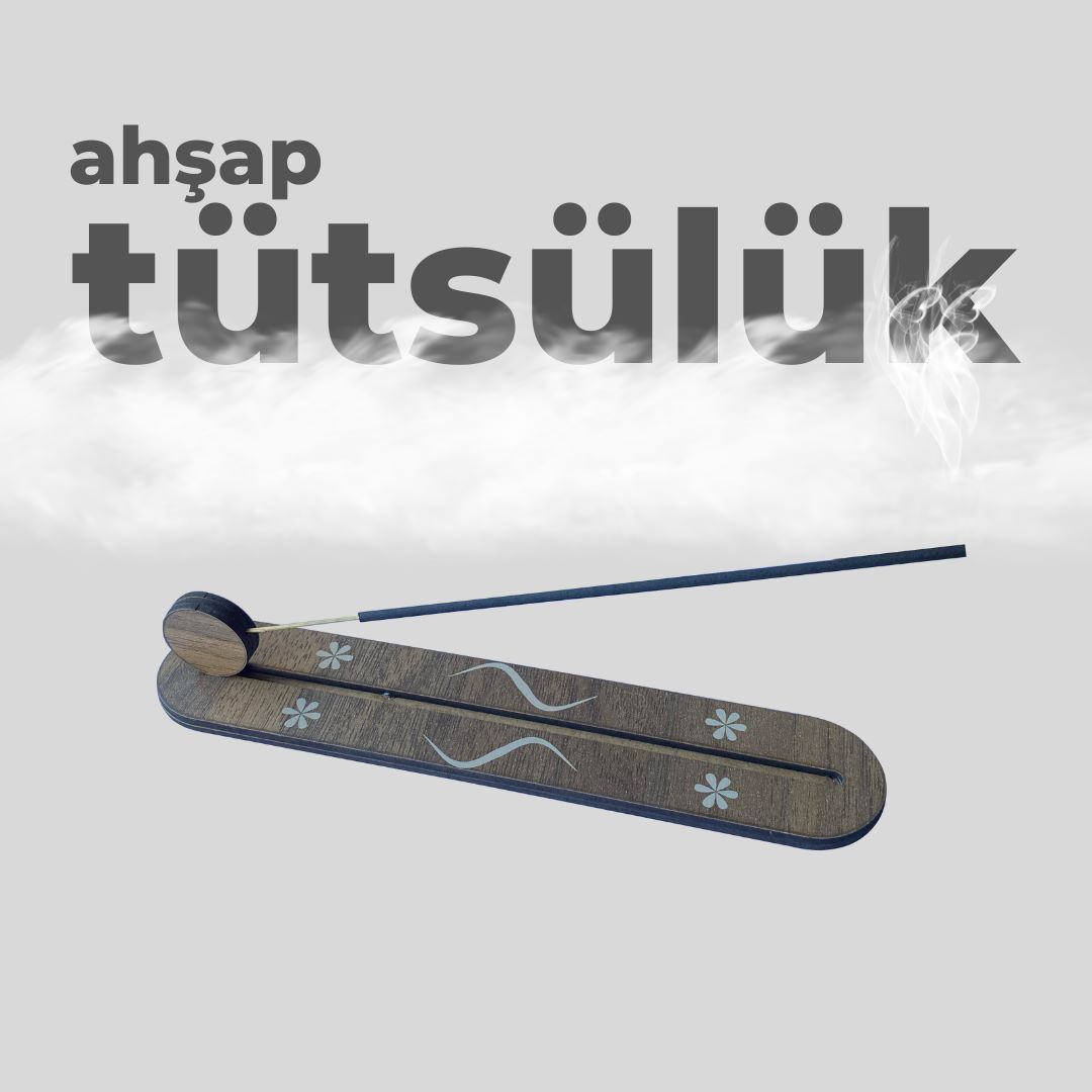 Ahşap Dekoratif Özel Tasarım Tütsülük